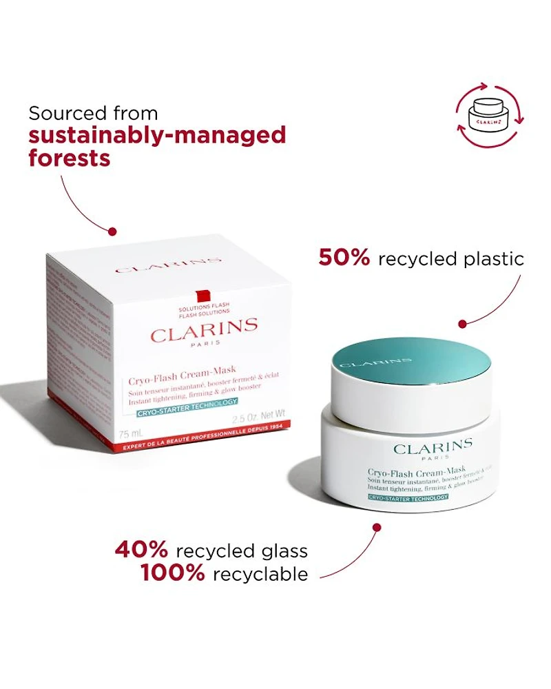 Cryo Flash Instant Lift Effect & Glow Boosting Face Mask 2.5 oz.