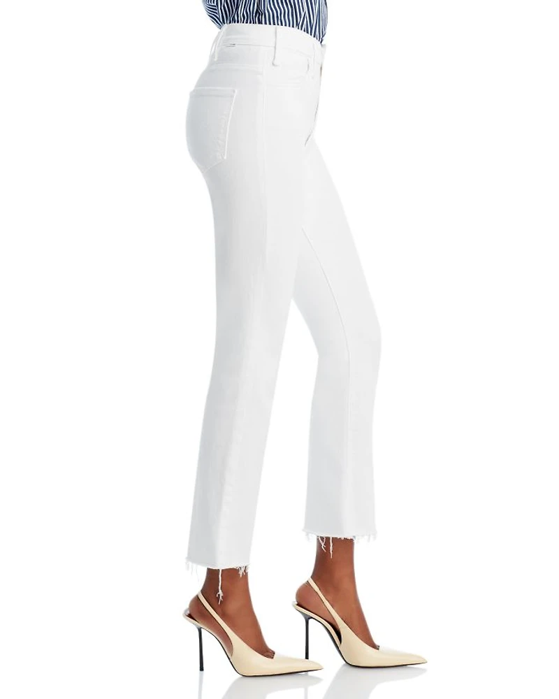 The Hustler High Rise Flare Leg Ankle Jeans