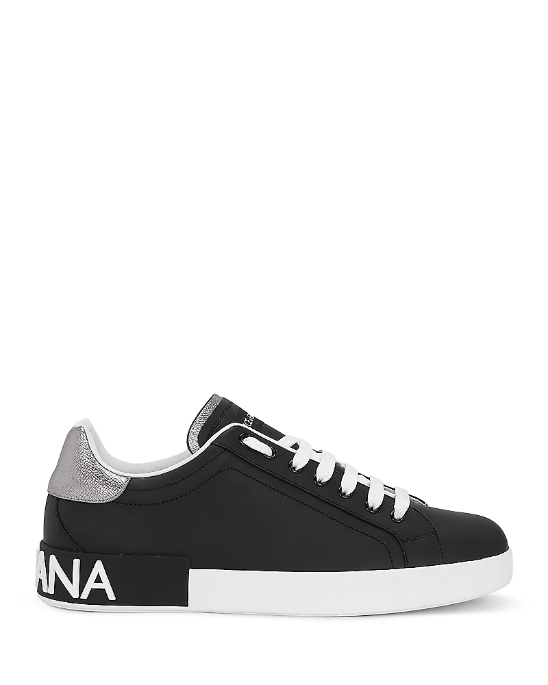 Dolce & Gabbana Men's Portofino Leather Sneakers