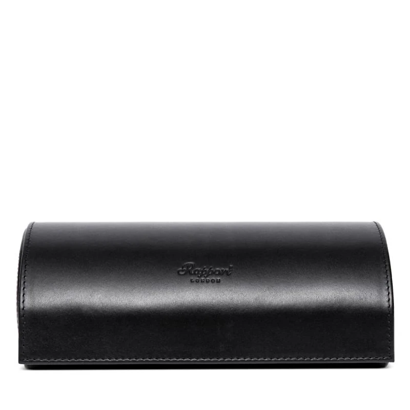 Hyde Park Three Watch Leather Pouch
