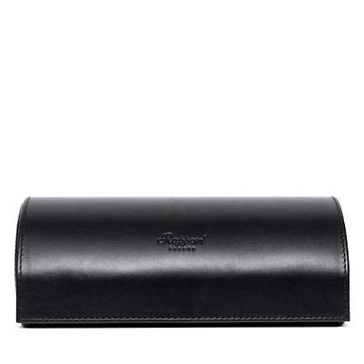 Hyde Park Three Watch Leather Pouch