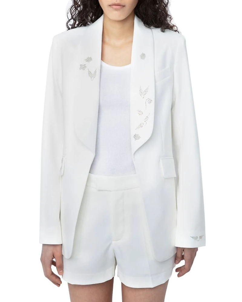Embellished Blazer