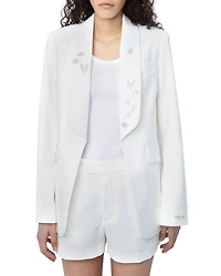 Embellished Blazer
