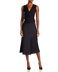 Midi Slip Skirt - Exclusive
