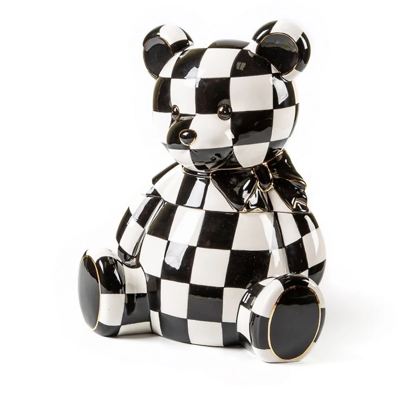 Courtly Bear Cookie Jar