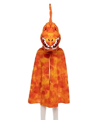 Grandasaurus Pterodactyl Cape Orange Costume - Ages 4-6