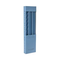 Assorted Blue Candle Tapers 3-Pack, 7.65 oz.