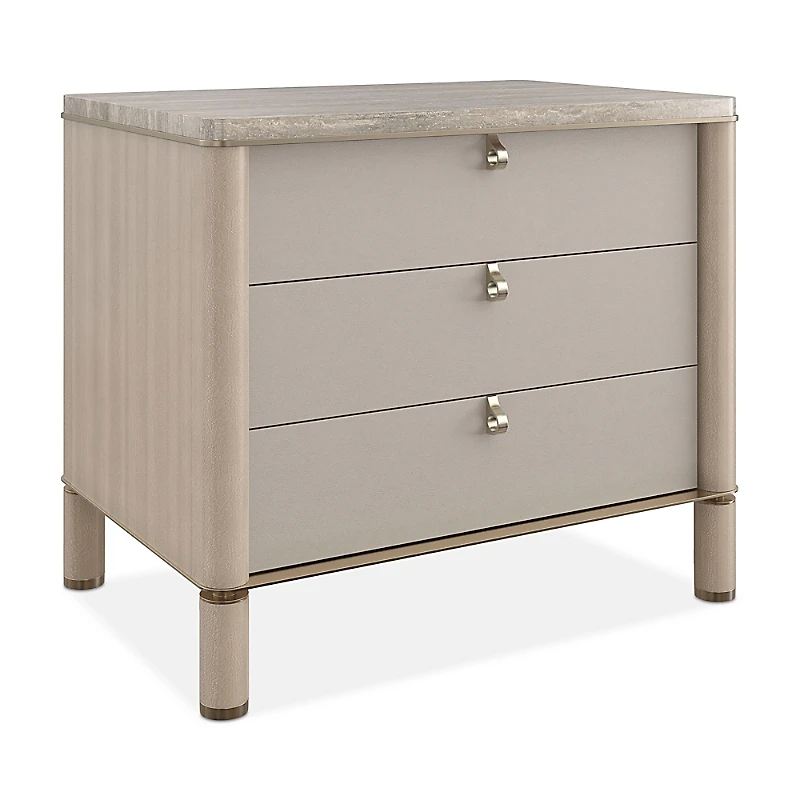 Caracole Balance 3 Drawer Nightstand