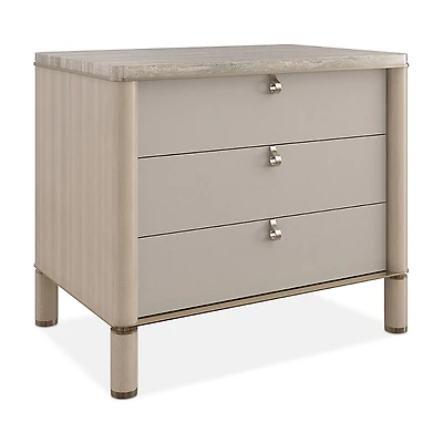 Caracole Balance 3 Drawer Nightstand