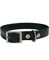 Medium Leather Adjustable & Water Resistant Dog Collar