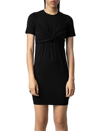 Zadig & Voltaire Mara Short Sleeve Dress