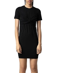 Zadig & Voltaire Mara Short Sleeve Dress
