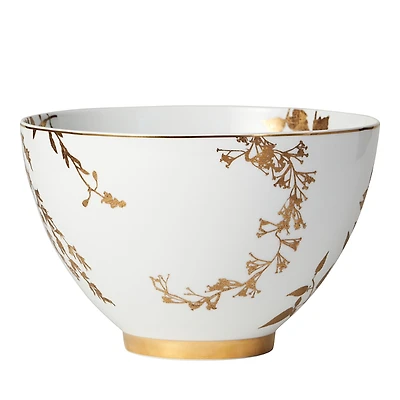 Bernardaud Vegetal Or Deep Salad Bowl