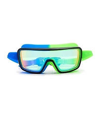Bling2o Bling2o Cyborg Cyan Prismatic Swim Goggles for Boys - Ages 2-7