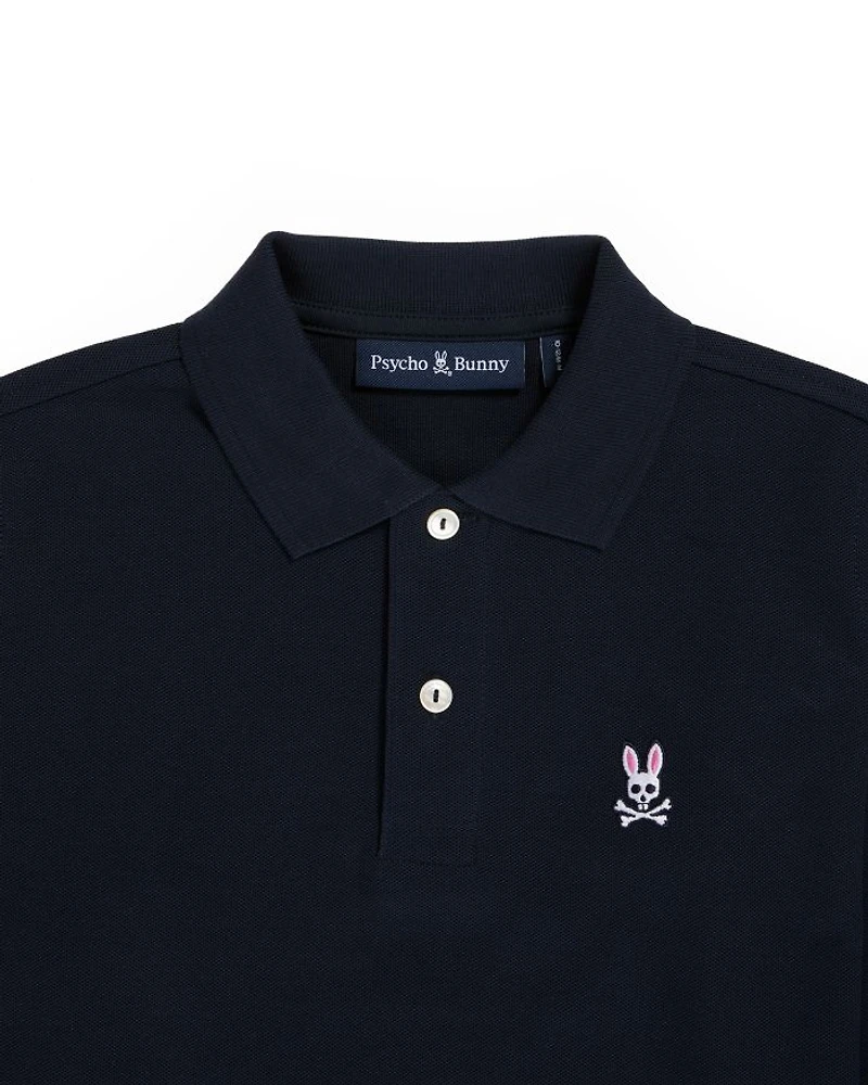 Unisex Long Sleeve Polo Shirt - Little Kid, Big Kid
