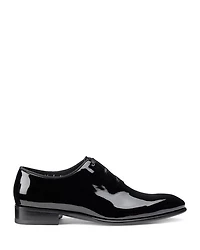 Men's Padova Wholecut Patent  Lace Up Formal Shoes