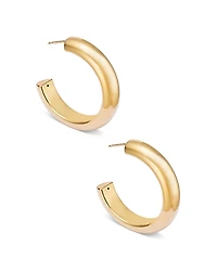 Bloomingdale's Fine Collection Polished Medium Hoop Earrings