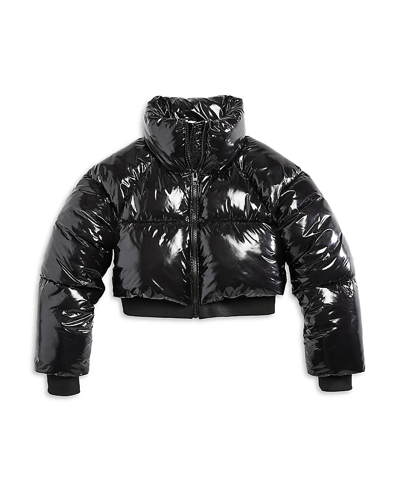 Blanknyc Girls' Nylon Blend Quilted Full Zip Puffer Jacket - Big Kid