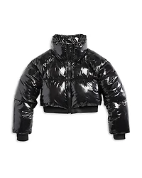 Blanknyc Girls' Nylon Blend Quilted Full Zip Puffer Jacket - Big Kid