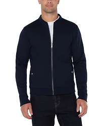 Zip Front Bomber Jacket