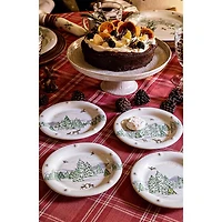 B&T North Pole Cocktail Plate, Set of 4