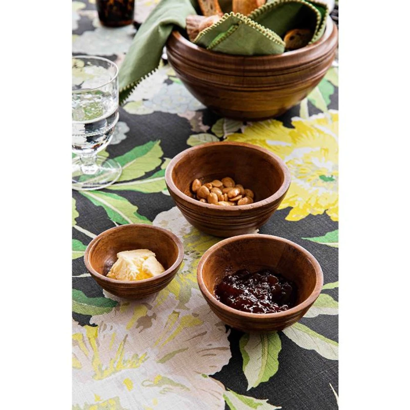 Bilbao Wood 3 Piece Nesting Bowls