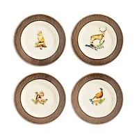 Forest Walk Cocktail Plate, Set of 4