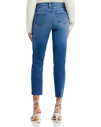 Sada High Rise Cropped Slim Leg Jeans Cambridge