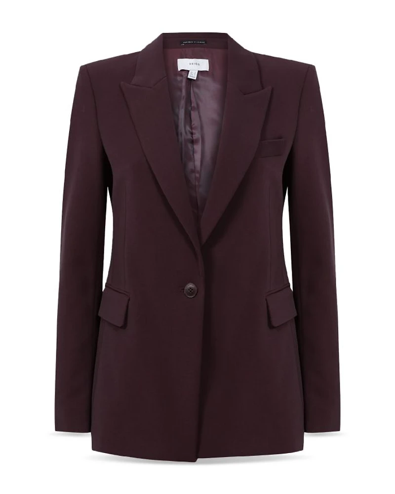 Gabi Tailored Single Breasted Suit Blazer