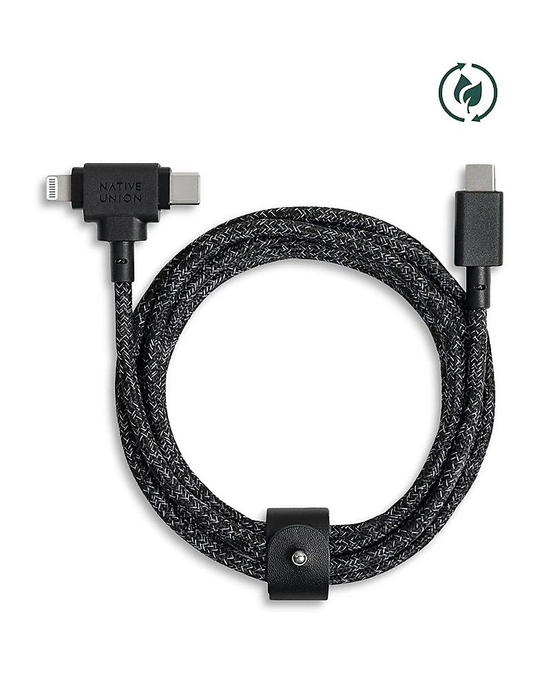 Native Union Belt Cable Duo Usb-c to Usb-c Lightning