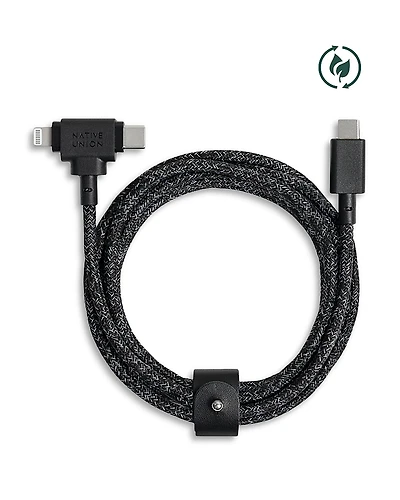 Native Union Belt Cable Duo Usb-c to Usb-c Lightning