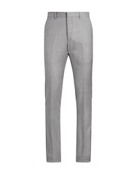 Wool Twill Slim Fit Pants
