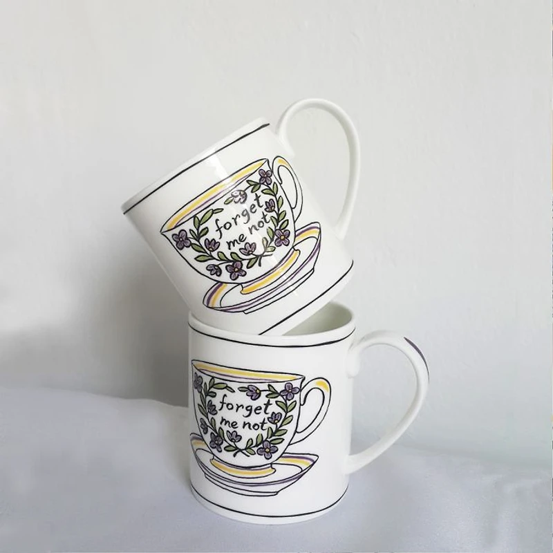 Molly Hatch Forget Me Not Mug