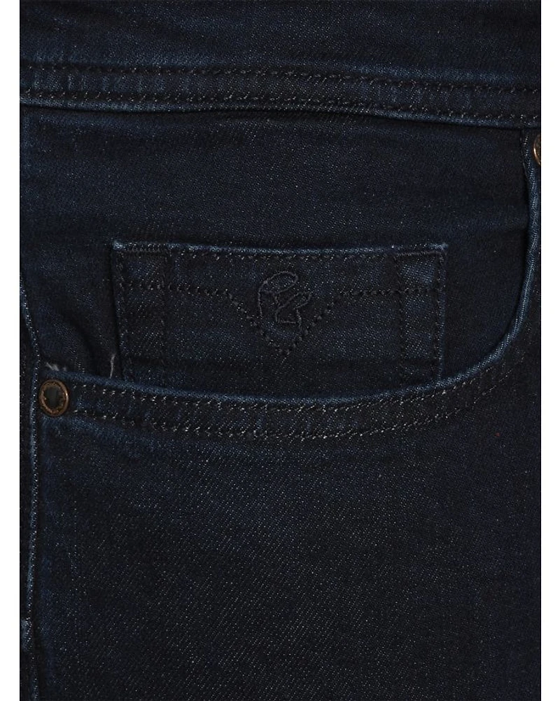 Dayne Relaxed Fit Straight Leg Jeans Dark Indigo