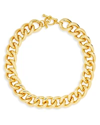 Kenneth Jay Lane Chunky Chain Link Collar Necklace