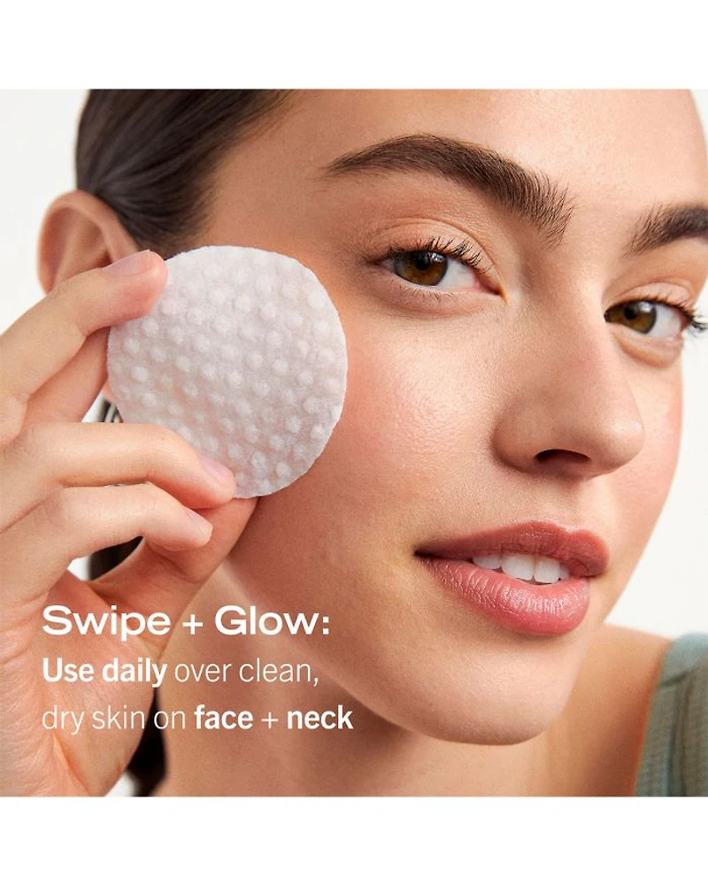 Facial Radiance Pads with Glycolic & Lactic Acids Exfoliating AHA