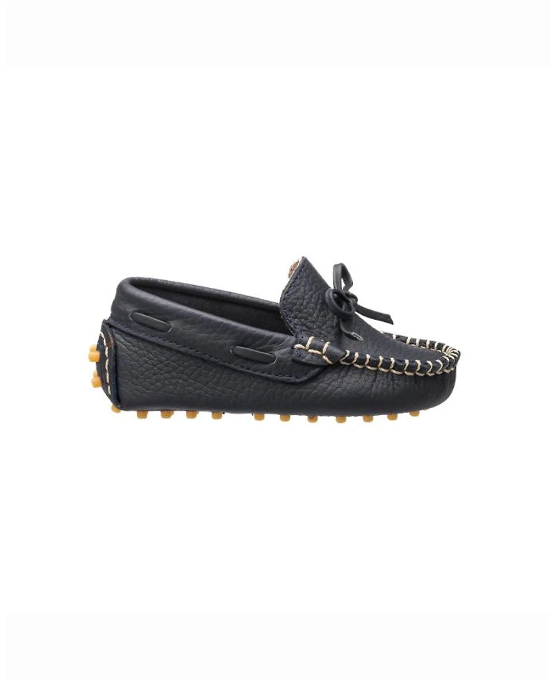 Contrasting Stitching Driver Loafer - Little Kid