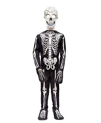 Glow the Dark Skeleton Shirt, Pants, and Mask Costume - Ages 3-8 Years