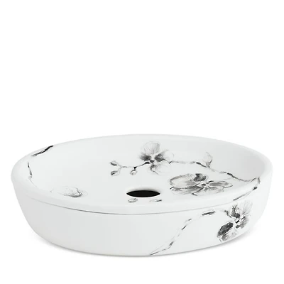 Orchid Porcelain Soap Dish