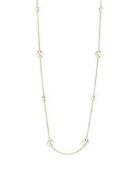 L. Klein 18K Yellow Gold Prisma Crystal Quartz Long Statement Necklace, 37