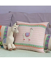 Llama Pillow, 12" x 12"
