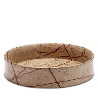 x Kelly Wearstler Dune Brown Marble Small Tray