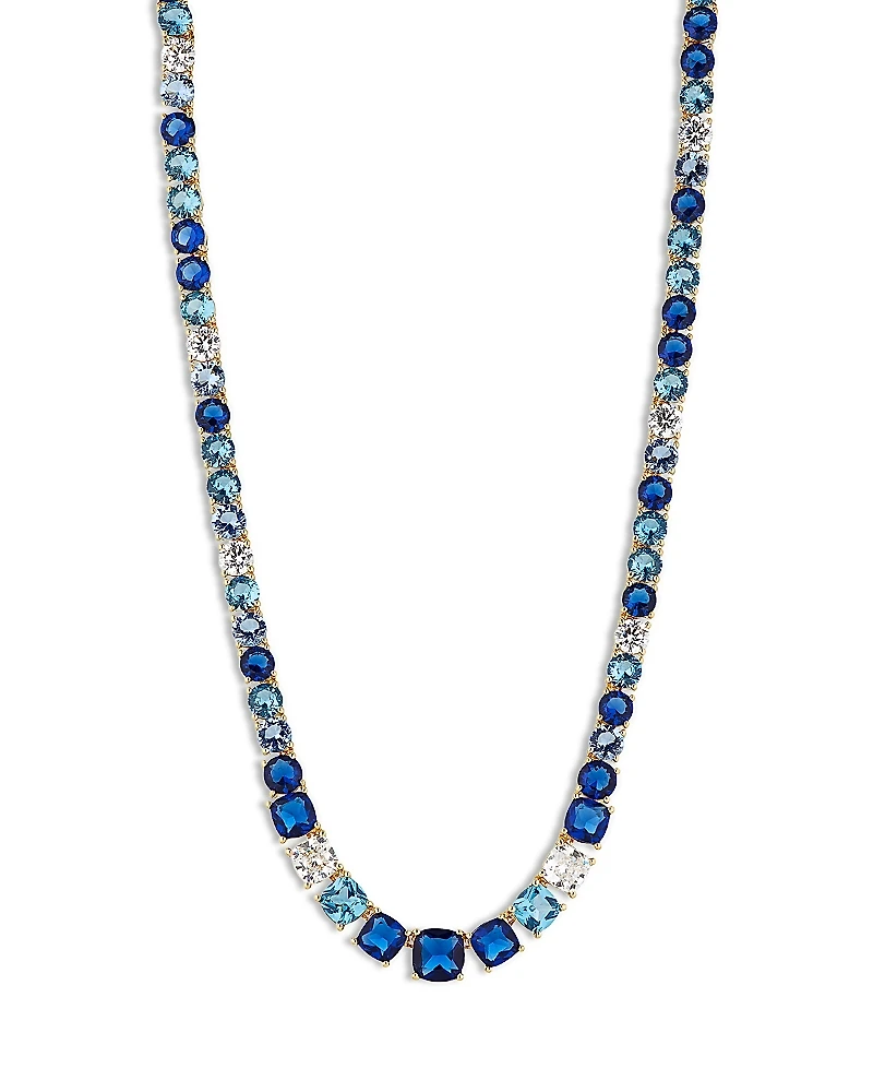Nadri Rockstars Mixed Stone Collar Necklace