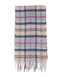Barbour Tartan Plaid Wool & Cashmere Scarf