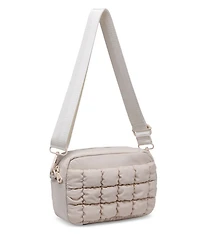 Quilted Medium Nylon Crossbody