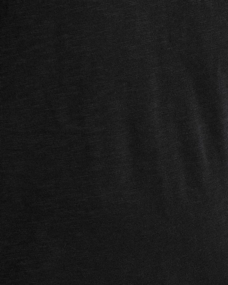 Slub V-Neck Tee