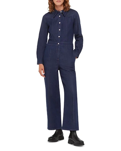 Western Denim Jumpsuit