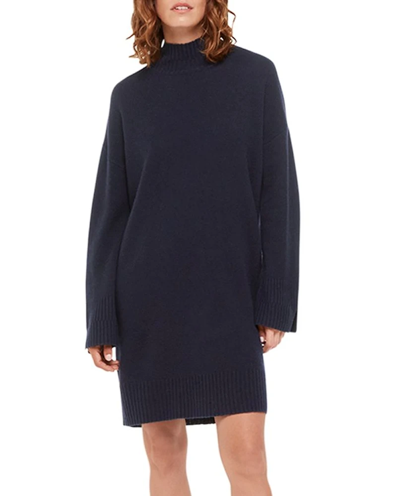 Amelia Mock Neck Long Sleeve Sweater Dress