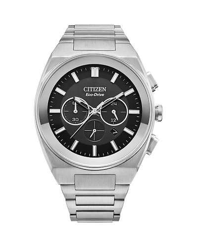 Eco-Drive Modern Axiom Chronograph, 43mm