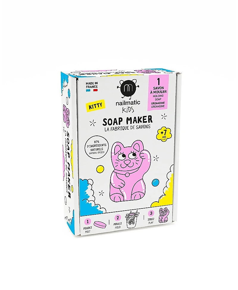 Nailmatic Diy Kitty Soap Maker 7-15 - Ages 5-7